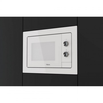 Teka MB 6200 BI WH 112080004, Εντοιχιζόμενος Φούρνος Μικροκυμάτων 20Lt, 750W, Λευκό